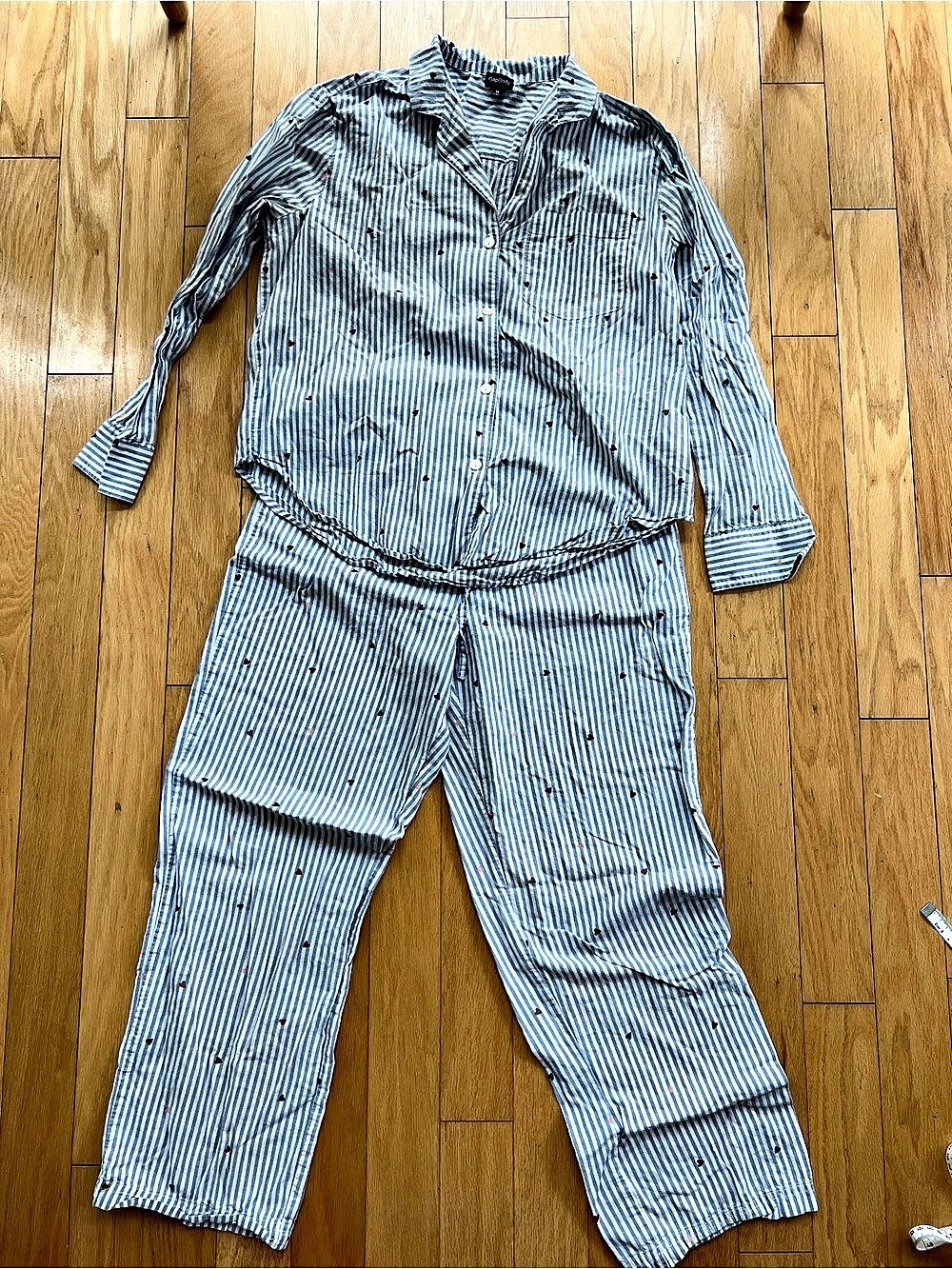 Gap Striped pajamas in Blue & White Size Medium
